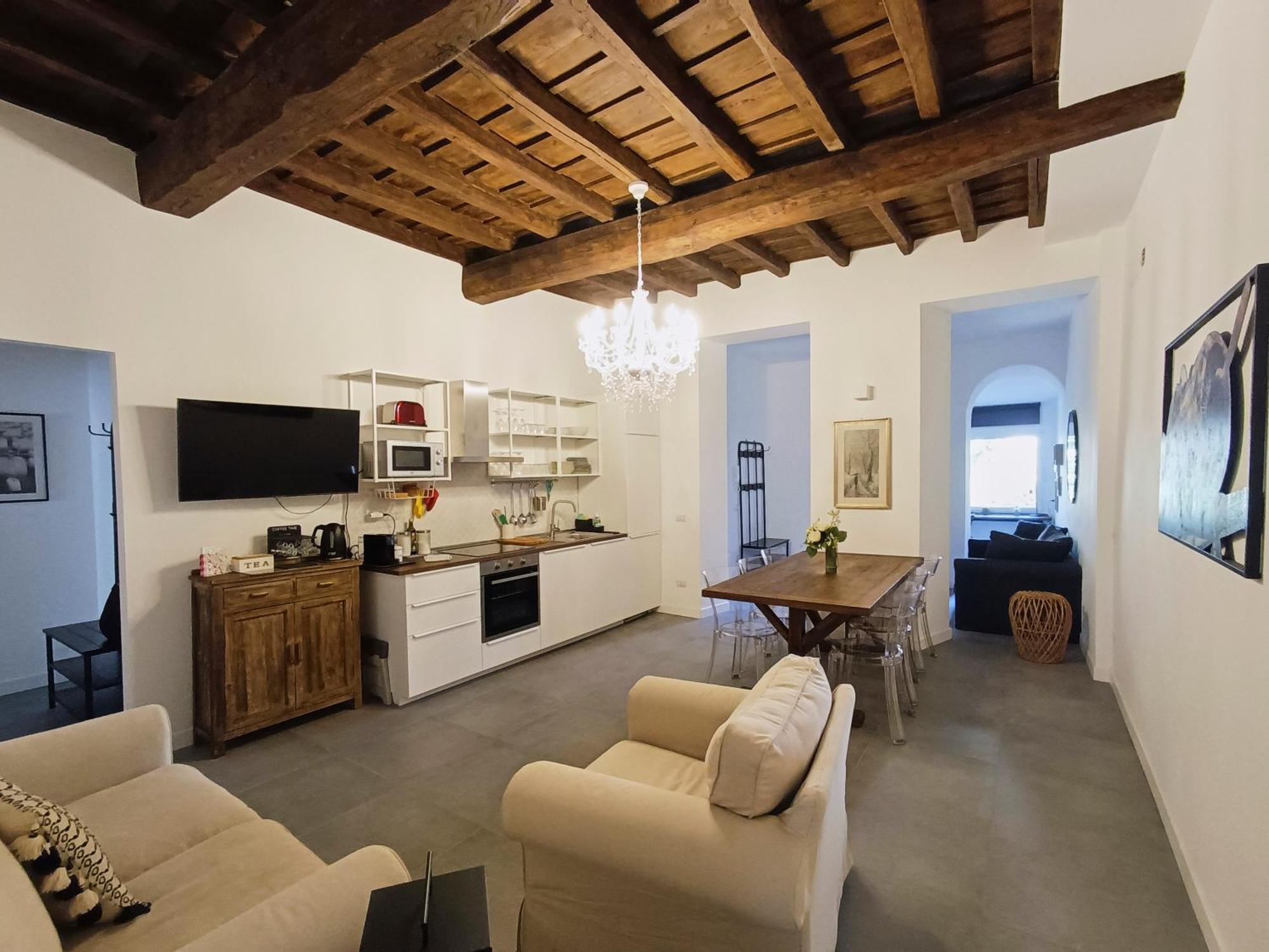Apartmán La Tua Casa A Viadelcorso Řím Exteriér fotografie